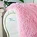 CaliTime Super Soft Blanket Throw, Modern Cozy Plush Warm Faux Fur 60 X 80 Inches, Baby Pink
