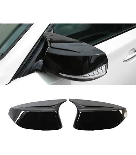 Carbon Fiber Print Mirror Cover Caps For 2014-2023 Infiniti Q50 & 2017-2022 Q60 (X-Style) 5 thumbnail image