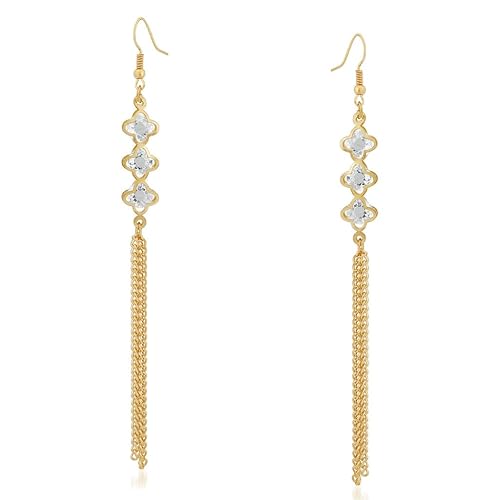 Drop Earrings for Women (Golden)(vkerz1611g)