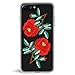 Zero Gravity Apple iPhone 7 Plus / 8 Plus Ojai Phone Case - Embroidered Rose Design - 360° Protection, Drop Test Approved