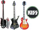 Kiss Musical Instrument Shaped Coasters Set of 4