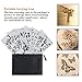 6 PCS Wood Burning Stencils, Pyrography Plastic Templates Set for Wood Burning/Carving with Letters Number Alphabet & Various Pattern + Carrying Bag (Wood Burning Stencil)