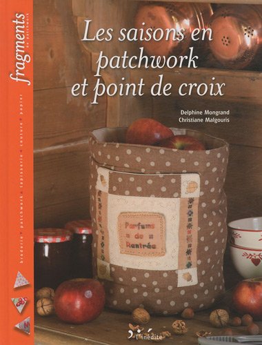 Les  saisons en patchwork et point de croix