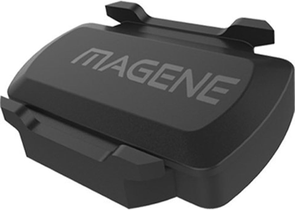 Magene Dual Band Bluetooth Wireless Bike Speed Cadence Sensor for Bike Computer Trainer iPhone Android, ANT+ USB Support ANT+ Devices & Bluetooth Smart Devices (red)