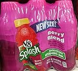 V8 Splash Berry Blend 6-12 Oz Bottles Per Pack (Pack of 2)
