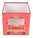 Clever Creations Collapsible Storage Organizer, Perfect Vehicle Themed Toy Chest for Storing Books, Shoes, Games and More, Fire Truck
