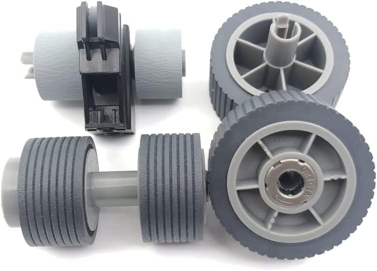 Photo 1 of Scanprintpart 1SET Scanner Consumable Kit Pick Roller + Brake Roller Pickup Roller Separation Roller Compatible with Fujitsu fi-7600 fi-7700 fi-7700S fi-7460 fi-7480