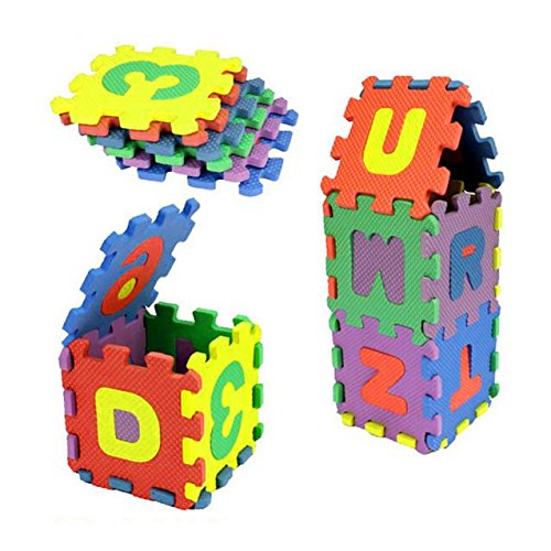 36Pcs Baby Child Number Alphabet Puzzle Foam Maths Educational Toy Gift