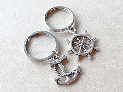 Anchor And Ship Wheel Keychain Desertcart Senegal