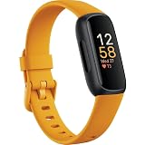 Fitbit Inspire 3 Fitness Tracker – Advanced Health Insights with Stress Management, Workout Intensity & Sleep Tracking, 24/7 Heart Rate, Includes Small and Large Classic Bands (Morning Glow/Black)