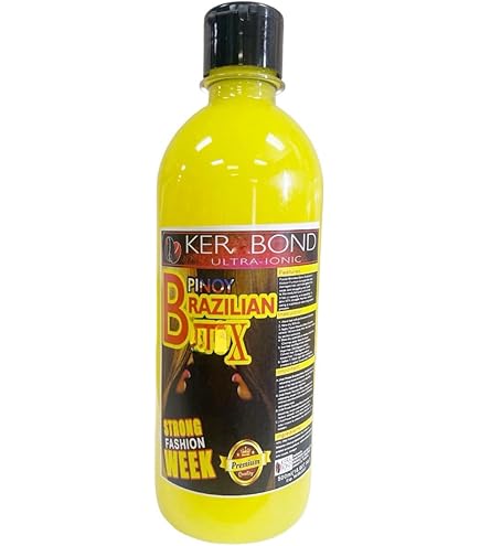 Amazon.com: Just Pinas - Bottle KERA BOND Pinoy Brazilian Hair Bo
