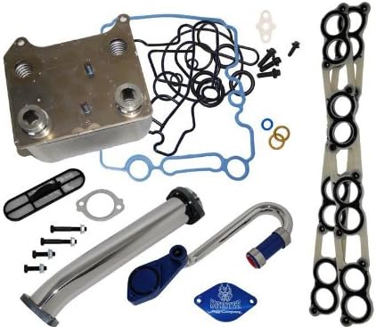 Basic Solution Kit for Ford 6.0L Powerstroke With Sinister EGR Delete Kit, Oil Cooler and Intake Gaskets