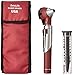 Zyrev ZetaLife Otoscope - Ear Scope with Light, Ear Infection Detector, Pocket Size (Maroon Color)