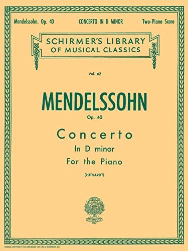 Mendelssohn: Piano Concerto No. 1 in G Minor, Op. 25 (Edition