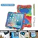 iPad Mini Case, Aceguarder new hot [Kickstand ] Rugged shock proof kids proof Case Cover with Stand and Screen Protector for Apple iPad Mini / Mini 2 / Mini 3 (Gifts Outdoor Carabiner + Whistle + Handwritten Touch Pen)(ICE/BLUE)