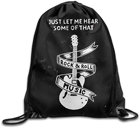 Electric Guitar Original Shoulder Bag Large Drawstring Backpack