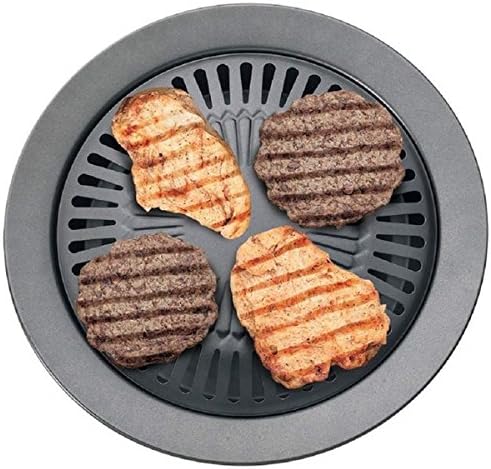 Nonstick Surface Smokeless Indoor Stovetop Barbecue Grill
