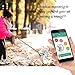 Tuokiy Pet Fitness Tracker - Thin and Lightweight Pet Activity Monitor for Dogs & Cats - Mood Detection(NO GPS)