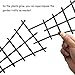 SANXIA DIY Garden Plant Climbing Trellis, Plastic Mini Superimposed Potted Plant Support Garden Trellises for Potted Climbing Plant Vines Vegetables Vining Patio Climbing Trellises (12 Pcs)