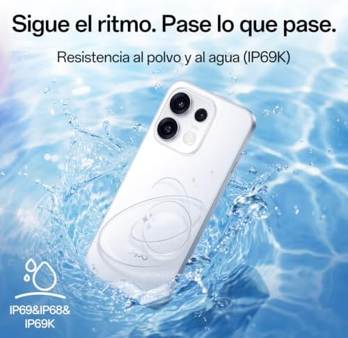 Reno16 F 5G Smartphone 8+256GB 6500mAh 120Hz 50MP, Pop White