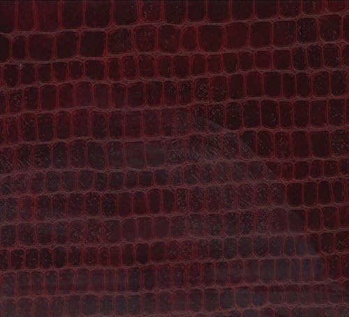 Venilia 53212 Garnet Adhesive with Crocodile Skin Pattern