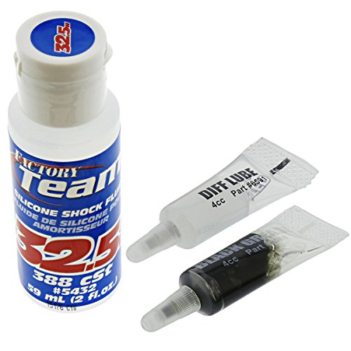 AE Team Associated 1/10 RC10SC5M SILICONE SHOCK FLUID, DIFF LUBE & GREASE