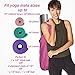 fitter's niche Yoga Mat Bag Tote Carrier Shoulder Carrying Bag with Large Side Pocket & Zipper Pocket Carrier, Fits Most Size Mats, Cleaner, Blocks, Towel, Deodorant, Resistant Bands, Straps