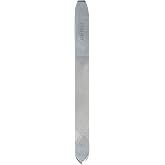 Seki EDGE Nail File with Pusher, SS-402, 1 Count | Professional Stainless Steel Nail Shaper, Portable Manicure Tool for Smooth, Clean Results, Made in Japan