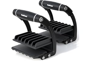 FivePears 2 PCS Professional Panel and Plywood Carrier, Plywood Lifting Tool and Drywall Carrying Tool, One Person Drywall Carrier Handle, Single Hand Clamp Lift Tool for Sheet Board, Padded, Drywall