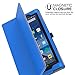 MoKo Case for Fire 2015 7 inch - Slim Folding Cover for Amazon Fire Tablet (7 inch Display - Previous 5th Generation, 2015 Release Only), Blue