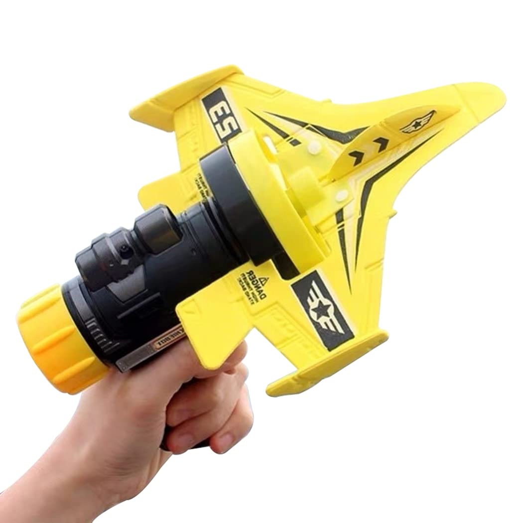 SOWUNO Airplane Launcher Toy Fun Plastic Interactive Fun Creative Kids