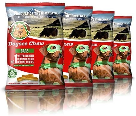 Dogsee Chew Bars, 100 g (Pack of 4)