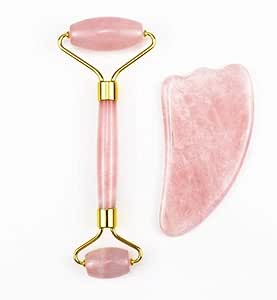 Cfbcc Rodillo de la Cara del Rodillo de Jade Jade cristalino Rosado del