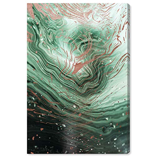 Oliver Gal Artist Co. Wall Art Prints 'Agate En Emerald' ,