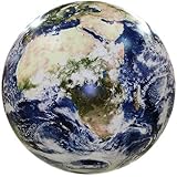 Earthball, Inflatable Earth Globe from satellite images, Glow in the Dark Cities