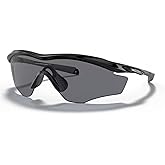 OAKLEY M2 Frame XL OO9343 Shield Sunglasses for Men+ Bundle Accessory Leash Kit, Microfiber Pouch