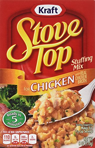 Amazon Com Stove Top Chicken Stuffing Mix 6 Ounce 12 Per Case Packaged Stuffing Side Dishes Grocery Gourmet Food
