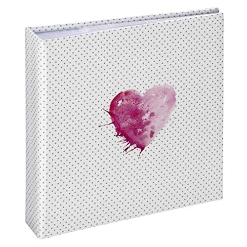 Hama Memo-Album Lazise, fuer 200 Fotos im Format 10x15 cm, Pink