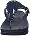 FitFlop Women's Superjelly Flip Flop, Supernavy, 7 M US