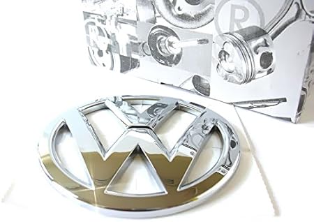 Amazon オリジナルvwフロントグリルバッジエンブレムクローム 1 Kb 739 エンブレム 車 バイク