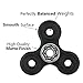 LEShop Fidget Tri-Spinner EDC Toy Boredom Spins High Speed Non-3D Relieve Stress Anxiety Useful for ADHD ,ADD ,Autism，Boredom Spins for up to 3 Minutes (Black)