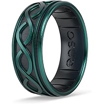 thumbnail interactive-video image 1 of Enso Rings Lord Of The Rings Classic Silicone Ring - 11 - Shire Ornate 1 of 11
