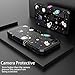 PBRO 5 Case, 5s Case, SE(2016) Case Cute Astronaut Case Dual Layer Soft Silicone & Hard Back Cover PC+TPU Protective Case for Apple 5/5s/SE Space/Black