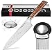 Culinary Obsession German Chef Knife - German 4116 Krupp Stainless Steel 8 Inch Blade - for Professional Chefs or Home Cooks - includes Meat Tenderizer & Odor Removing S.S. Soap