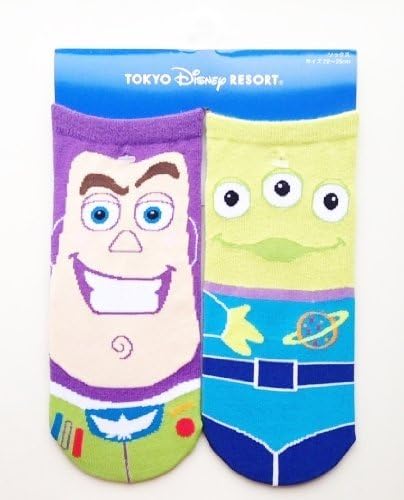 Buzz Lightyear and Little Green Men mismatched socks Toy Story Disney Resort Limited]