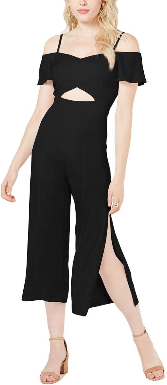 guess denim bodycon jumpsuit