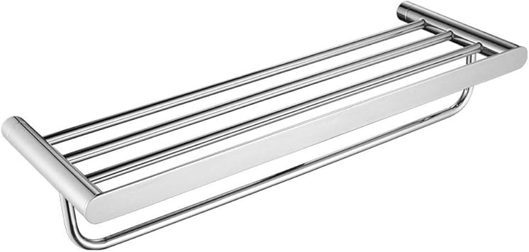 Toalleros de barra Doble Pared con baño Estanterías de acero inoxidable