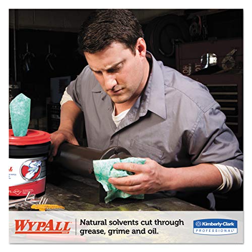 WypAll 91367CT Waterless Cleaning Wipes Refill Bags, 12 x 9, 75 per Pack (Case of 6)