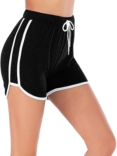 women's high waisted jogger shorts