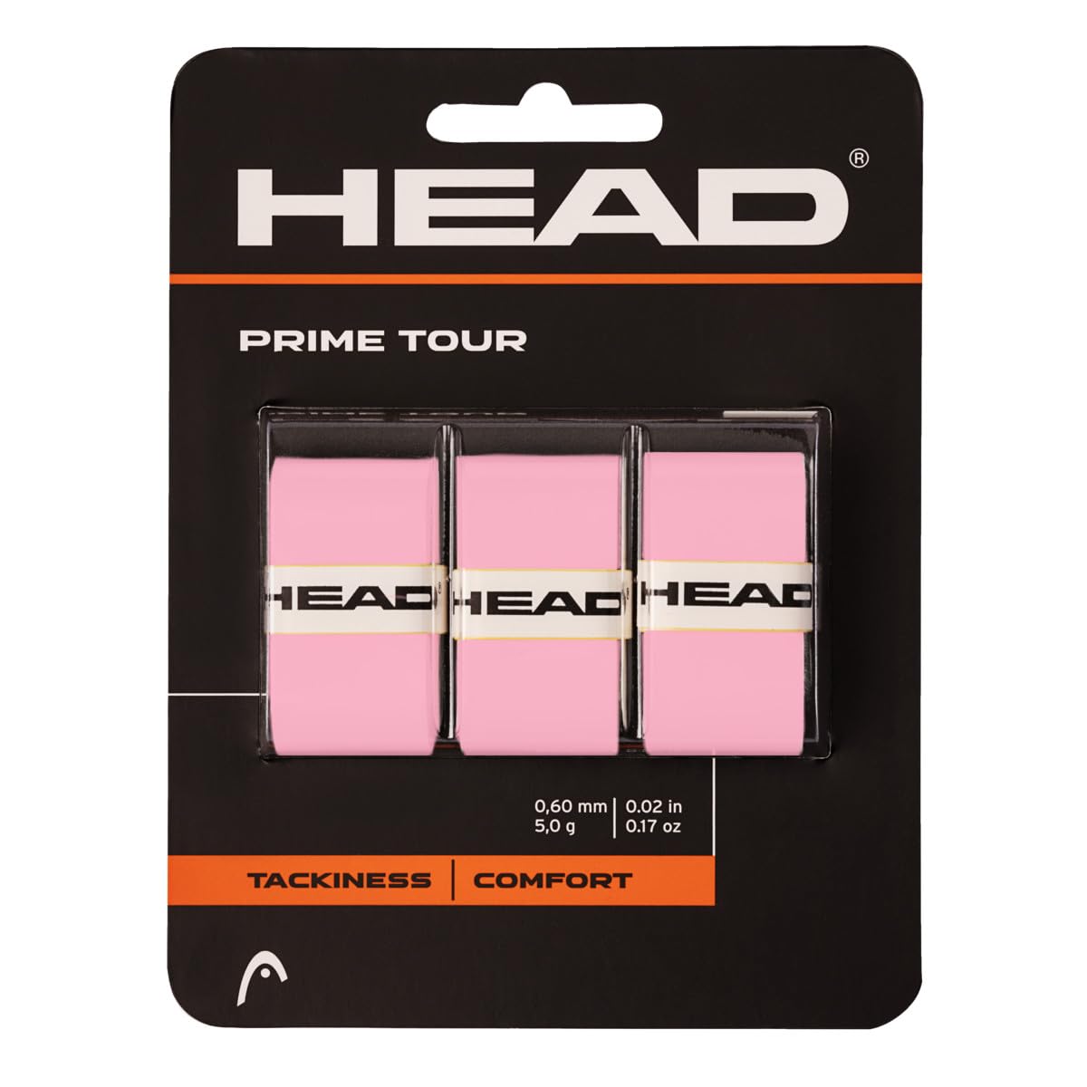 HEAD Prime Tour Overgrip 3 Pack Pink